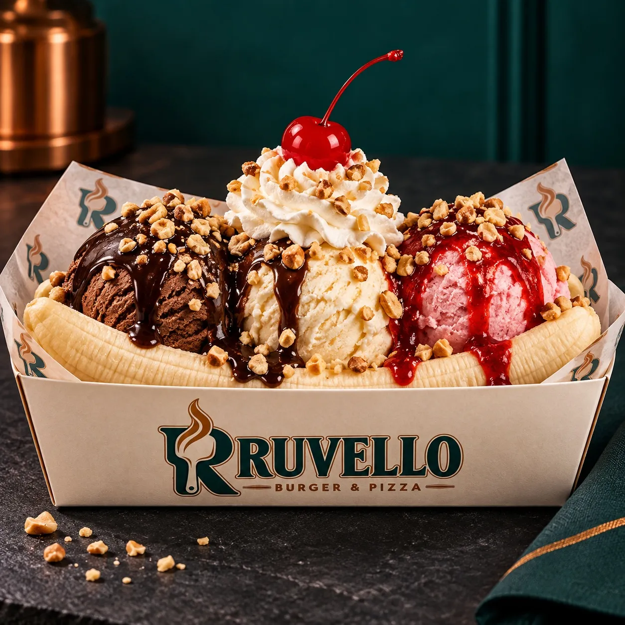 Ruvello • Banana Três Sabores